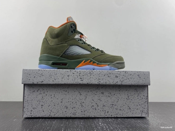 Cheap TBkick Jordan Air Olive 5 DD0587-308 0805